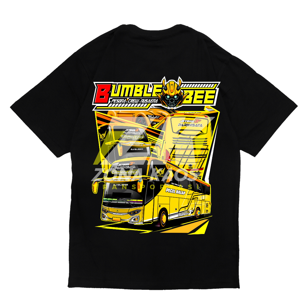 Jual ( FREE STIKER ) KAOS BIS BUMBLEBEE PECEL BALAP KAOS BISMANIA ANAK ...