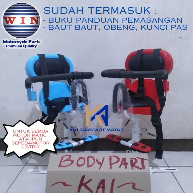 Jual Boncengan motor anak matic | kursi motor bonceng anak aman safety ...