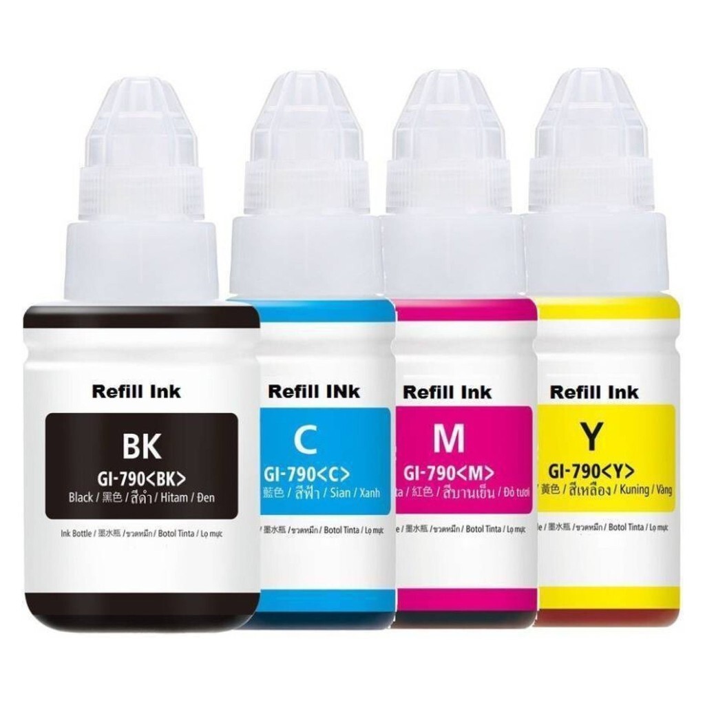 Jual Tinta GI-790 Premium Refill Printer Canon G1000 G2000 G3000 G4000 ...