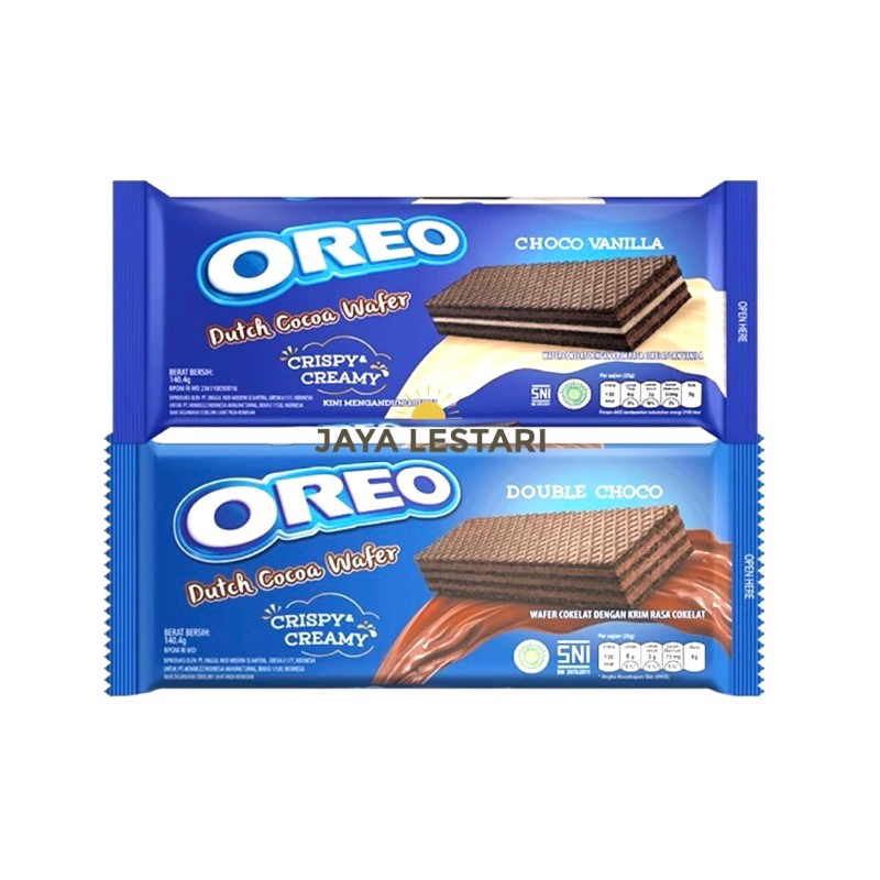 Jual Oreo Dutch Cocoa Wafer (2 Varian Rasa) (117g) | Shopee Indonesia