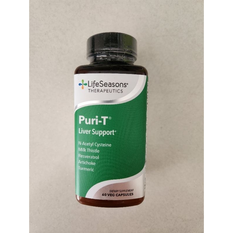 Jual LifeSeasons PuriT Liver Support & Detox Supplement Supports