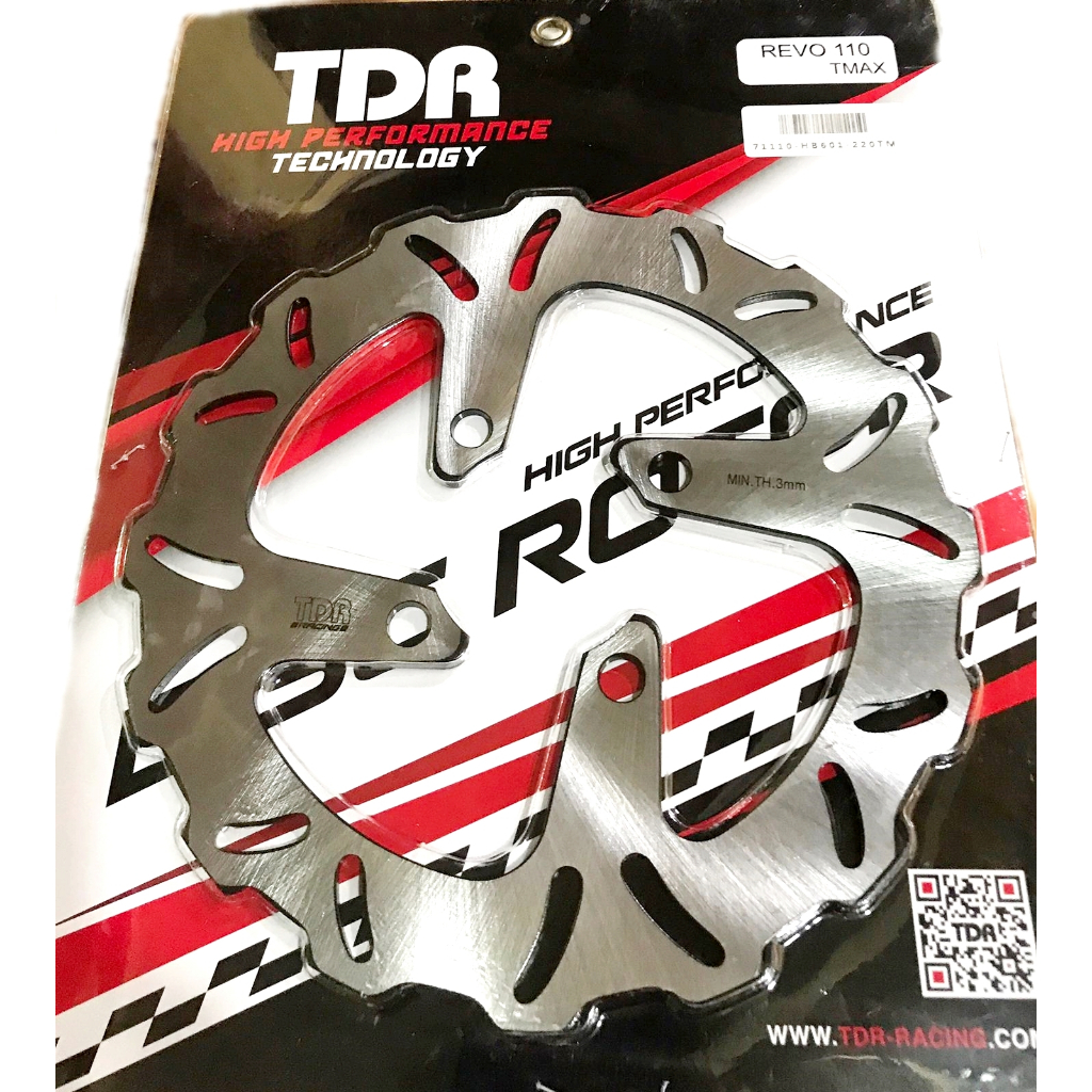 Jual Disc rotor TDR depan BLADE-REVO F1-SUPRA 125 F1 NEW-SUPRA 125 HELM ...