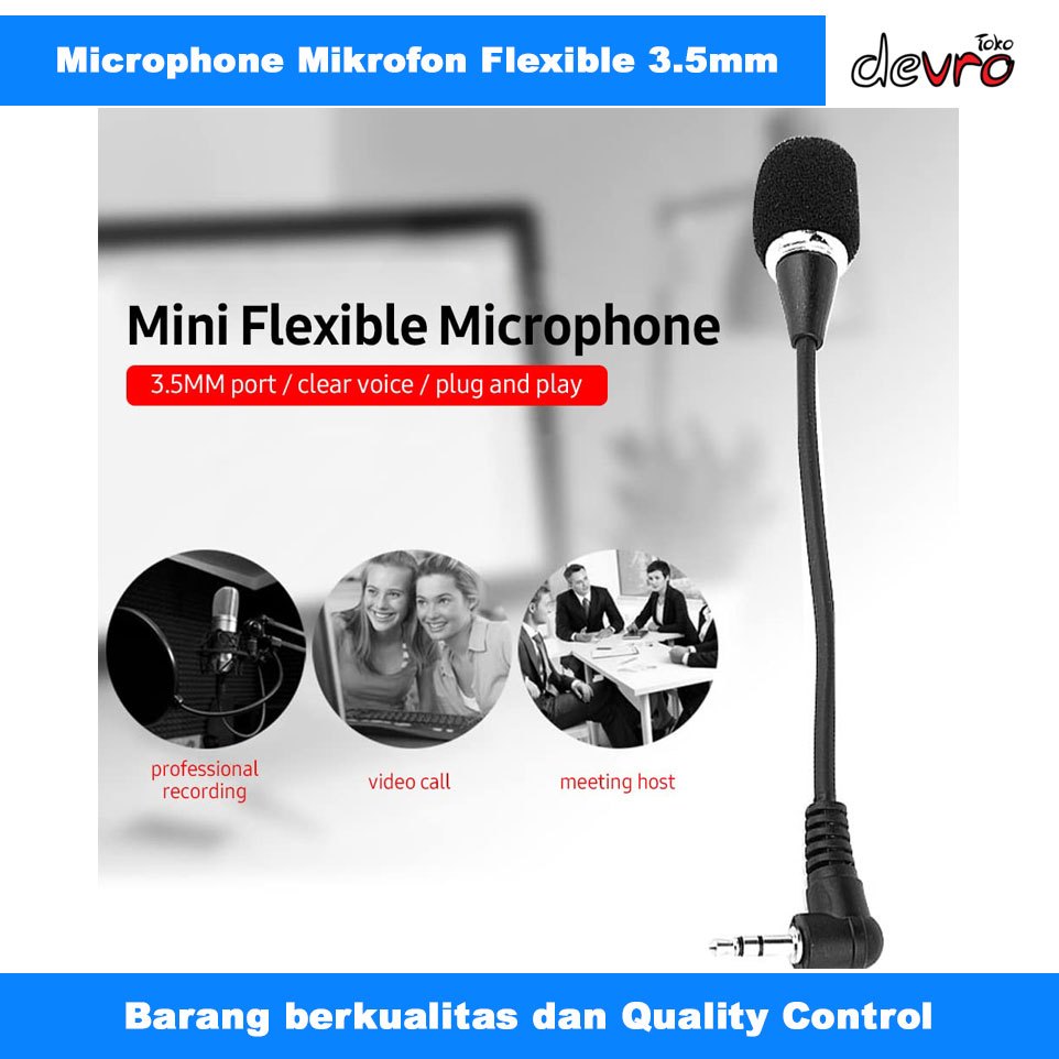 Jual Mikrofon Mini Flexible 16cm Mini Microphone Mic kecil Shopee Indonesia
