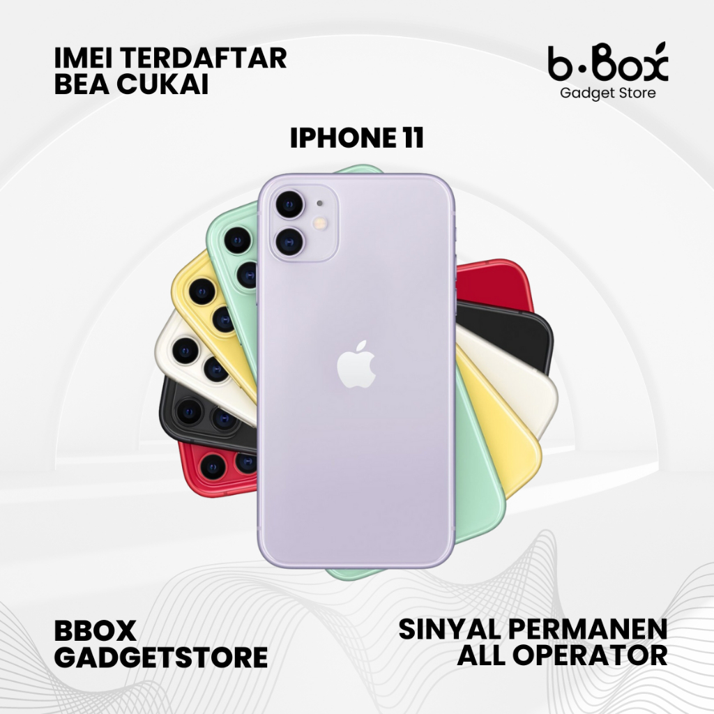 Jual (Registerred Beacukai) iPhone 11 Series Second Original Bergaransi