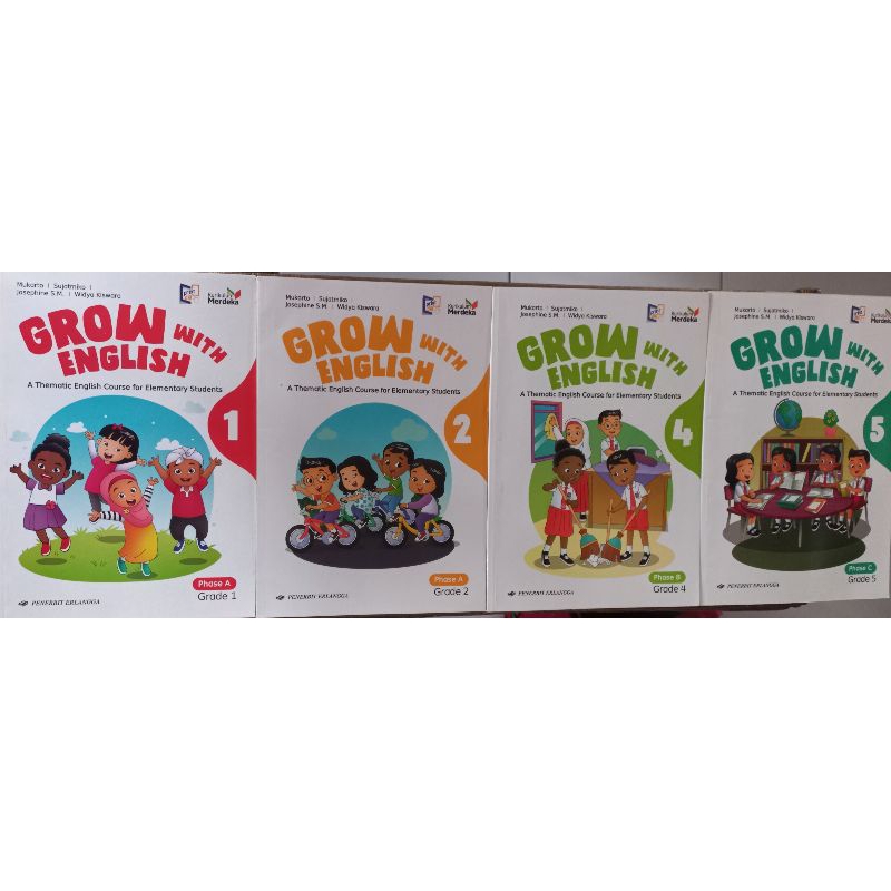 Jual Grow With English Kelas 1 2 3 4 5 6 || KURIKULUM MERDEKA | Shopee ...