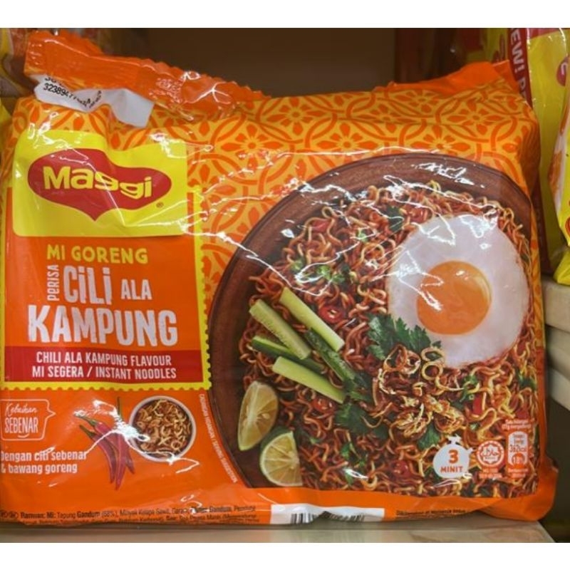 Jual Maggi Mi Goreng Cili Kampung Maggie Mie Chili Kampung Mie