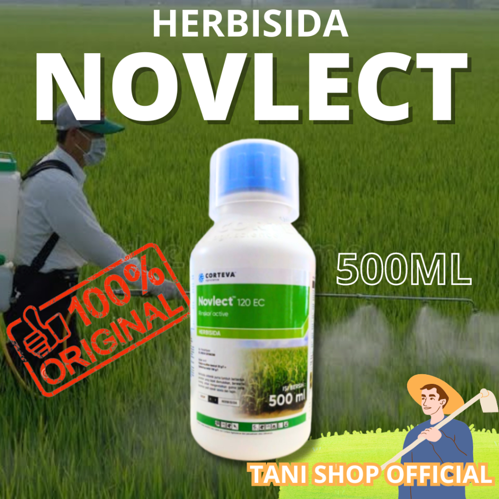 Jual Herbisida Novlect 500 Ml Herbisida Selektif Pada Tanaman Padi ...