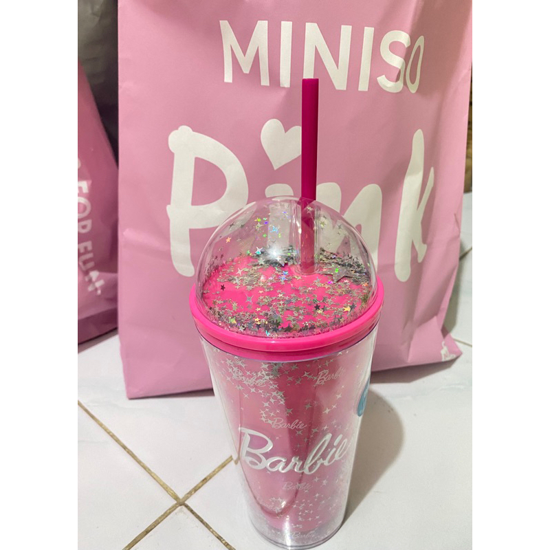 Jual Miniso X Barbie Botol Minum 600ml Shopee Indonesia 5629