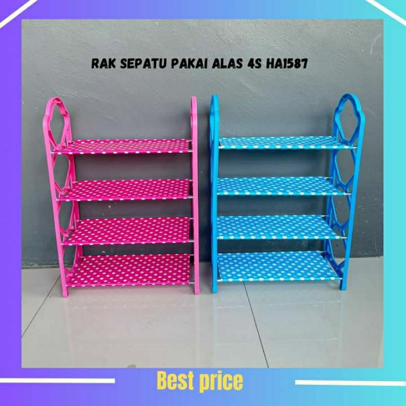 Jual RAK SEPATU PAKAI ALAS 4S HA1587 | Shopee Indonesia