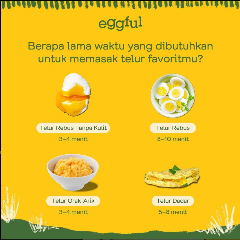 Jual EGGFUL Telur Ayam Organik Premium Free Range Cage Free Vitamin E ...