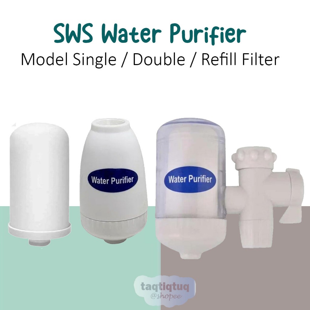 Jual TQ SWS Water Purifier Single / Double / Refill Filter Air Kran SWS ...