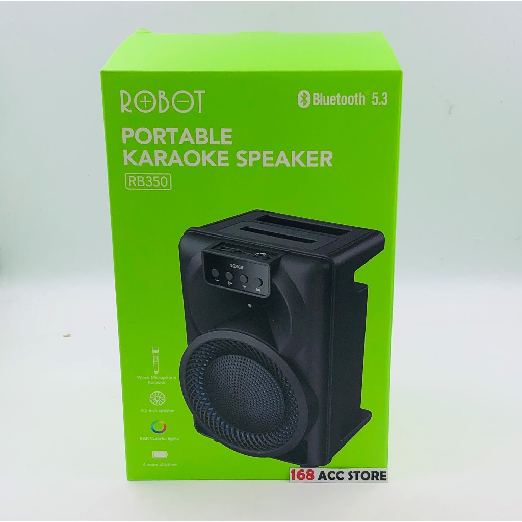 Jual Speaker Mic Bluetooth Robot Rb350 Speaker Bluetooth Robot Rb350 ...