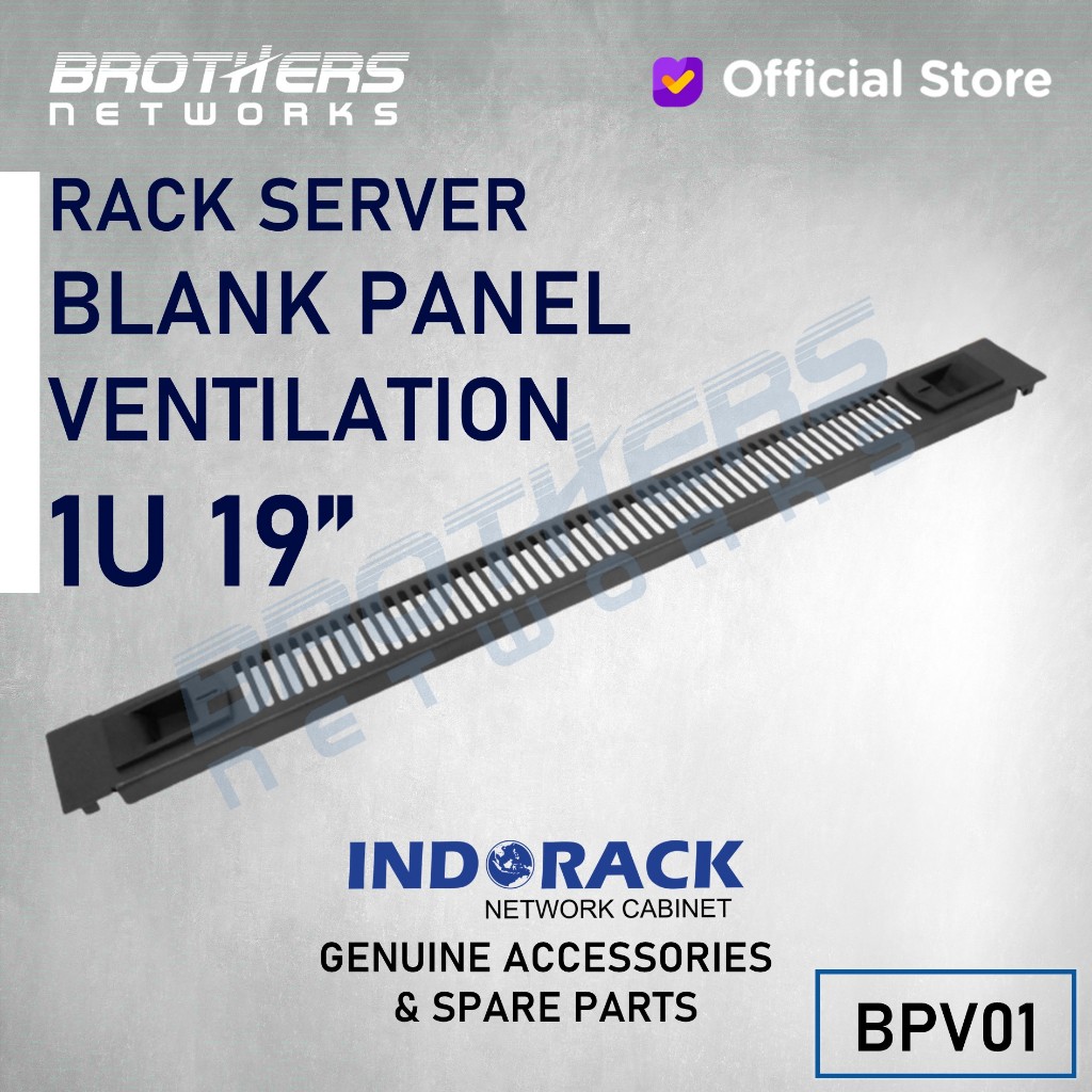Jual BLANK PANEL VENTILATION 1U PERFORATED - RAK SERVER RACK INDORACK ...