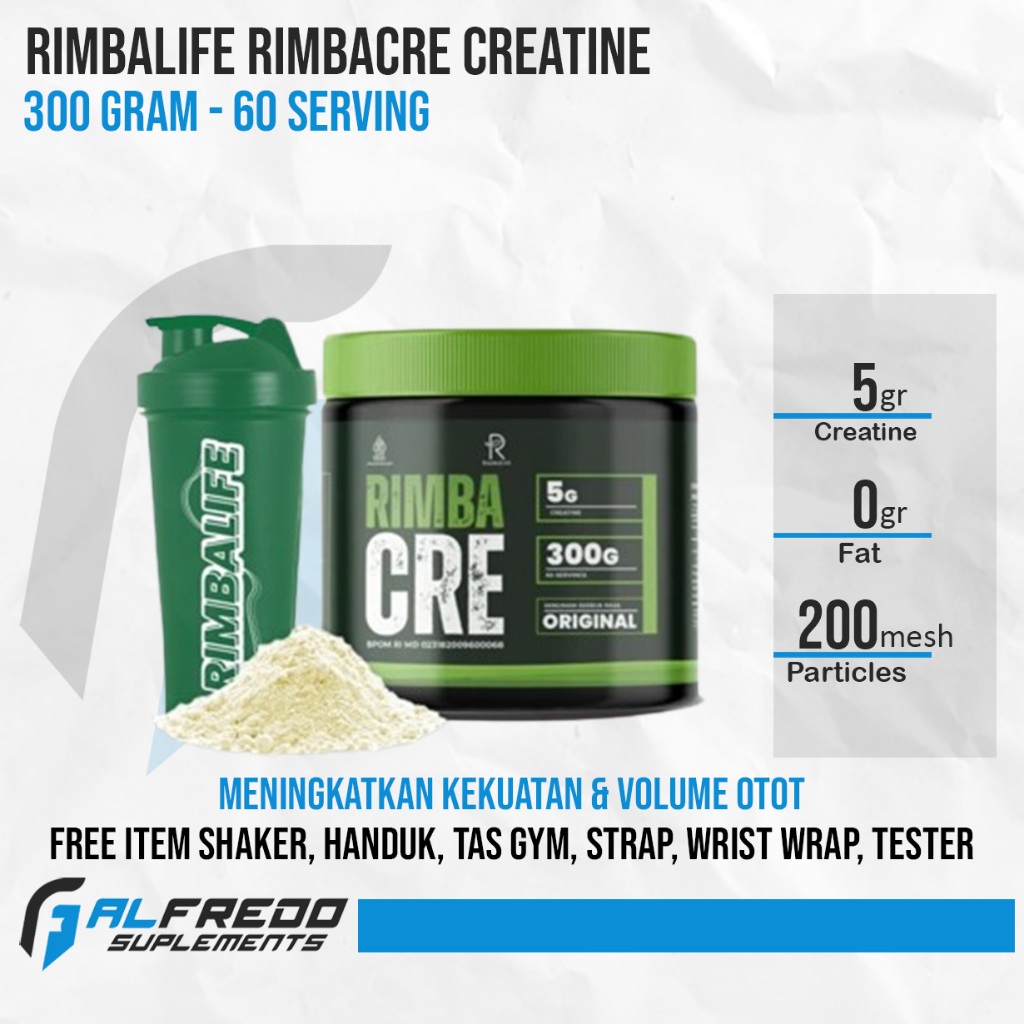 Jual Rimbalife Rimbacre 300gr Unflavored Rimba Cre Creatine Mesh 200 ...