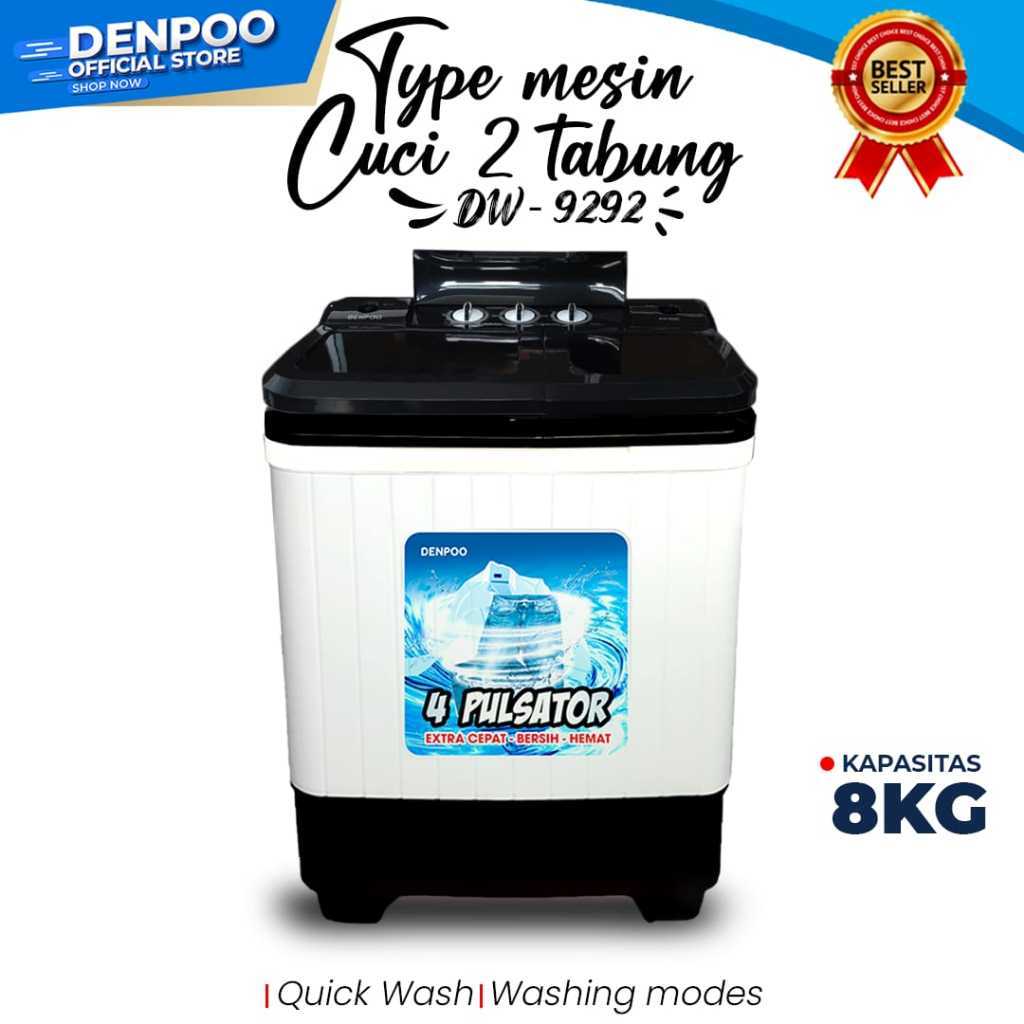 Jual Denpoo Mesin Cuci Tabung Dw P Kapasitas Kg Shopee Indonesia