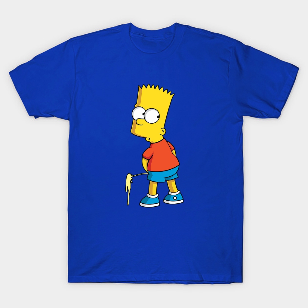 Jual Kaos T shirt cartoon bart simpson pee piss pipis | Shopee Indonesia