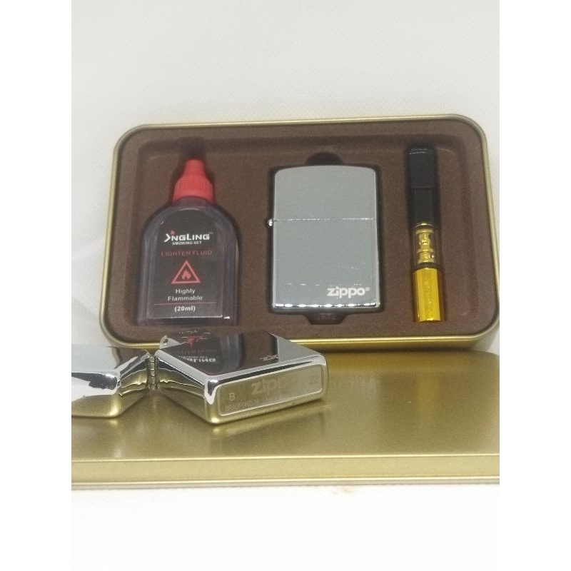 Jual Korek Api Zippo Full Set In Shopee Indonesia