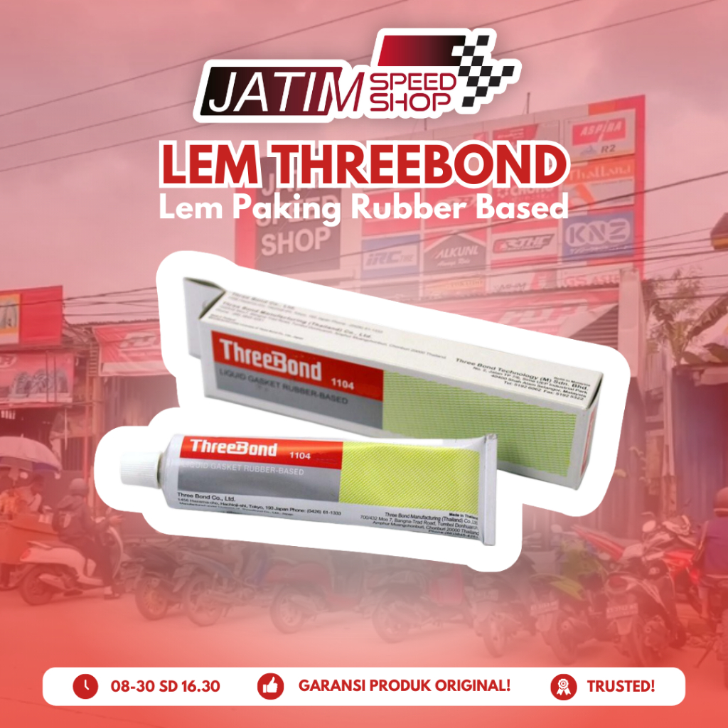 Jual Threebond Tribon Lem Gasket Lem Paking Rubber Based 25GR | Shopee ...