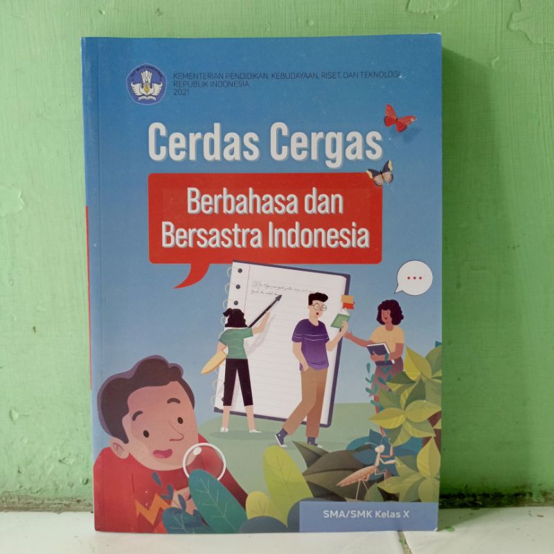 Jual Buku Cerdas Cergas Berbahasa Dan Bersastra Indonesia Kelas 10 X 1 ...