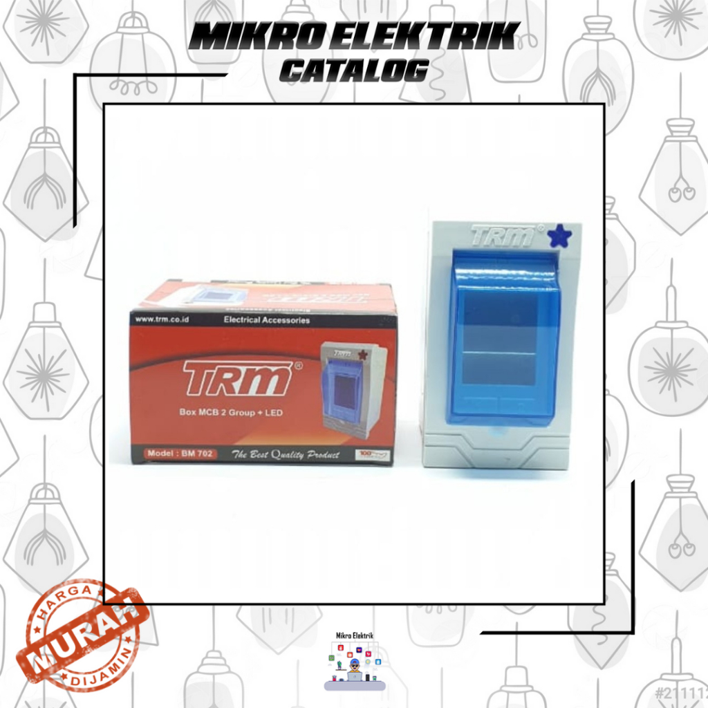 Jual Box Panel MCB 2 Group Outbow / Inbow TRM + Led | Shopee Indonesia