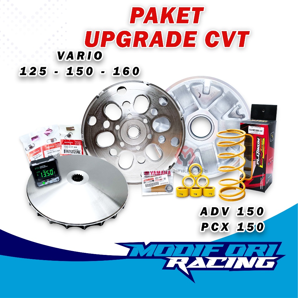 Jual Paket Kirian Vario 125 Vario 150 160 Upgrade Cvt Pcx 150 160 Full Spek Adv 150 160 Pulley 5774