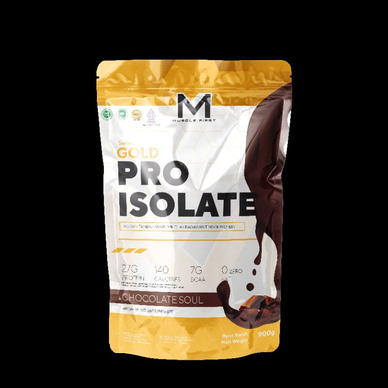 Jual Muscle First Gold Pro Isolate 2lbs 25 Serving Suplemen Whey ...