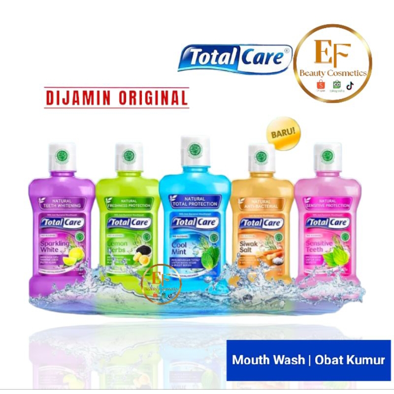 Jual TOTAL CARE Mouthwash Obat Kumur Shopee Indonesia