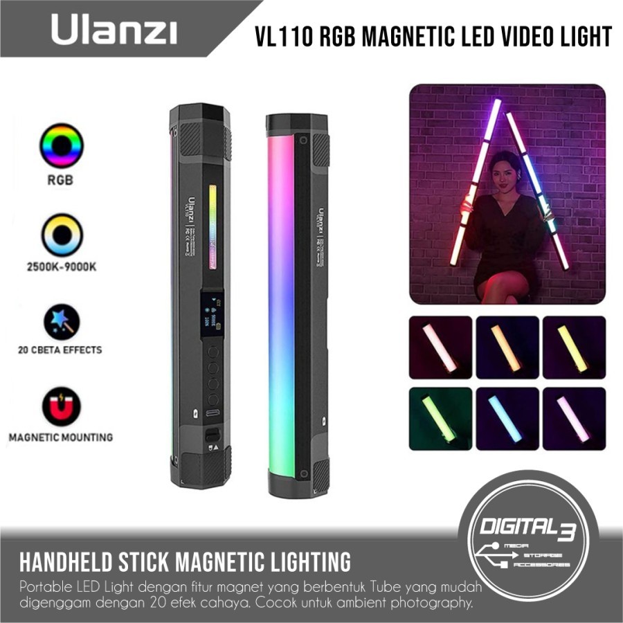 Ulanzi 100W COB Video Light with Built-In Battery RGB | Kareem Stores