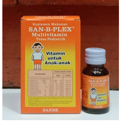 Jual SAN-B PLEX MULTIVITAMIN DROPS 15ml | Shopee Indonesia