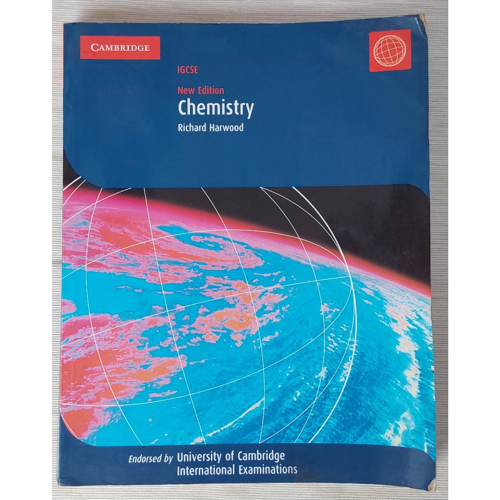 Jual Cambridge IGCSE Chemistry By Richard Harwood, 2005, (English/buku ...