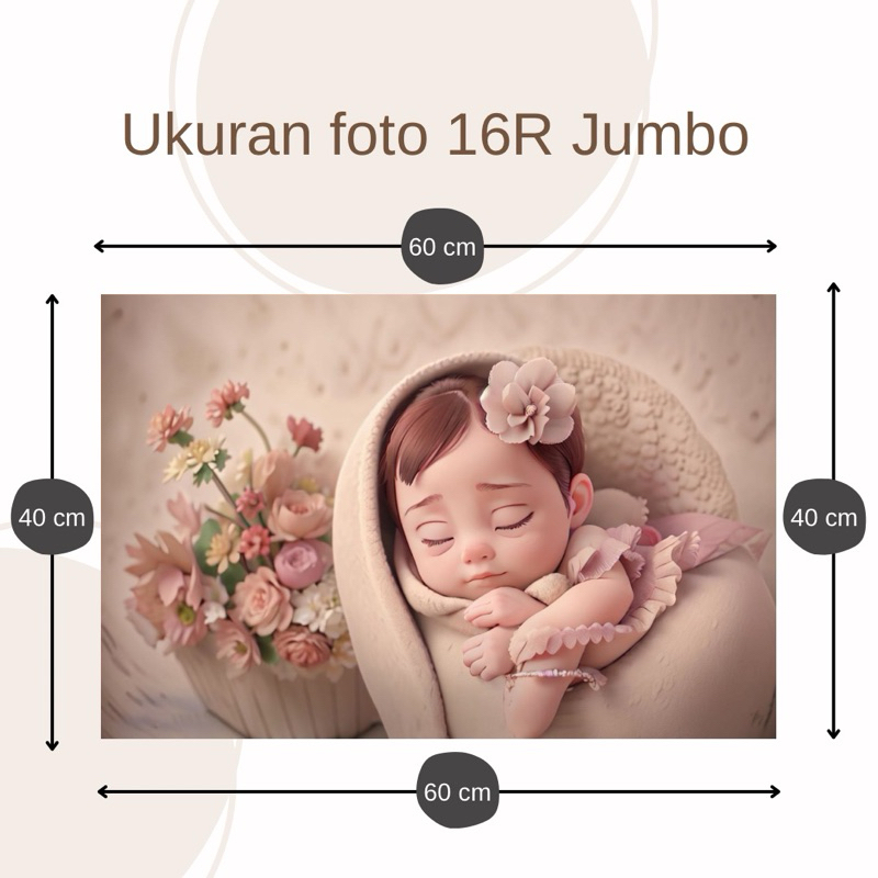 Jual Cetak Foto Ukuran 16R Jumbo | Shopee Indonesia