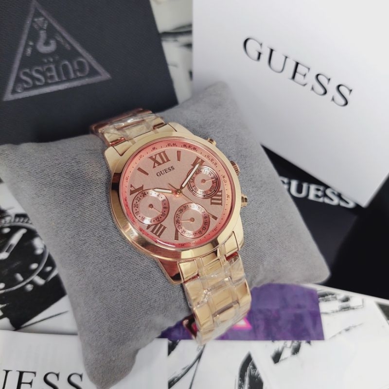 Jual Jam Tangan Guess W0448L3 Original Chronograph Tanggal Hari