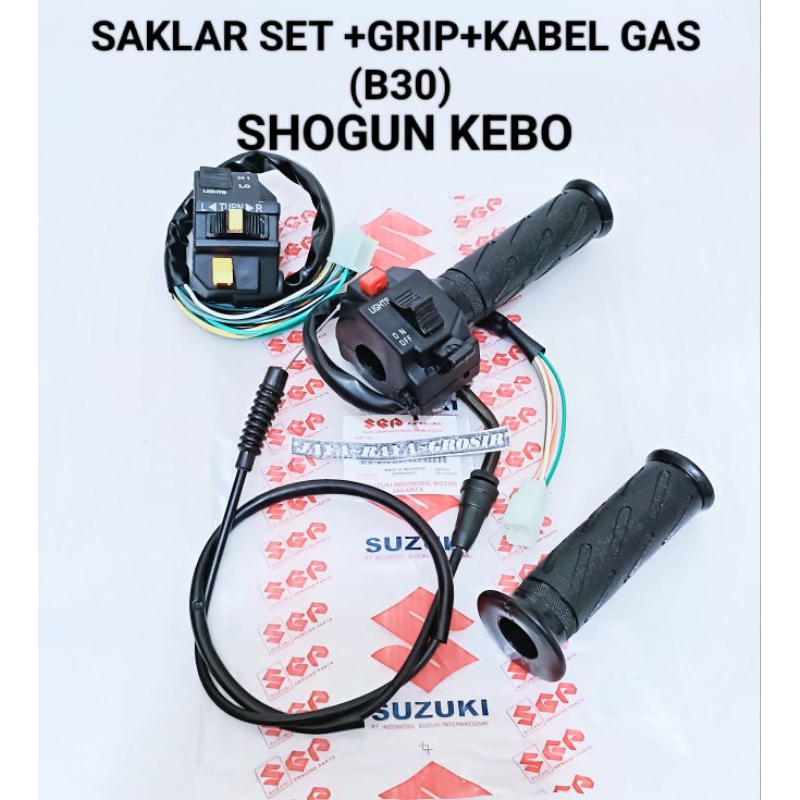 Jual Saklar Set Grip Kabel Gas B Handpad Handgrip Selongsong