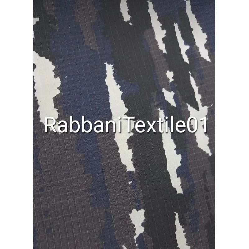 Jual Bahan kain Loreng Ripstop TR KRI Loreng Ripstop TR KRI Loreng AL ...