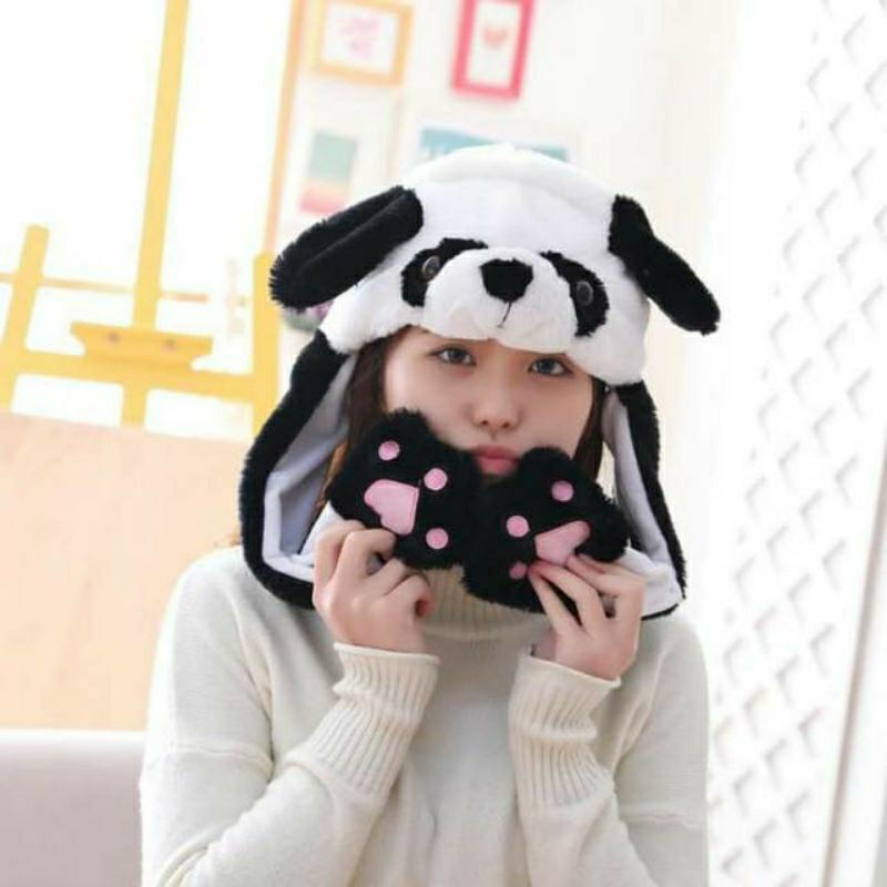 Topi bunny online hat