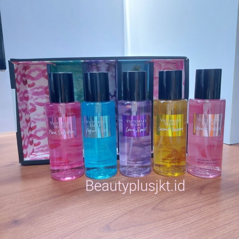 Jual VS BODY MIST SET 5 IN 1 ORIGINAL EROPA VICTORIA SECRET COCONUT