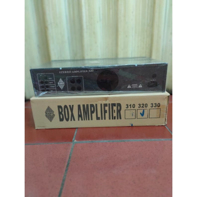 Jual Box Power Amplifier RANIC 320 Sound system | Shopee Indonesia