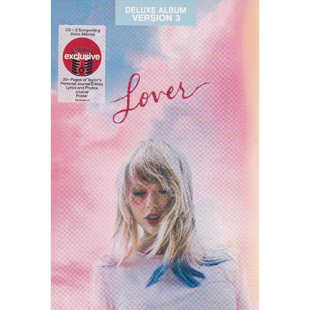 Jual CD Taylor Swift - Lover Deluxe Version 1, 2, 3, 4 | Shopee
