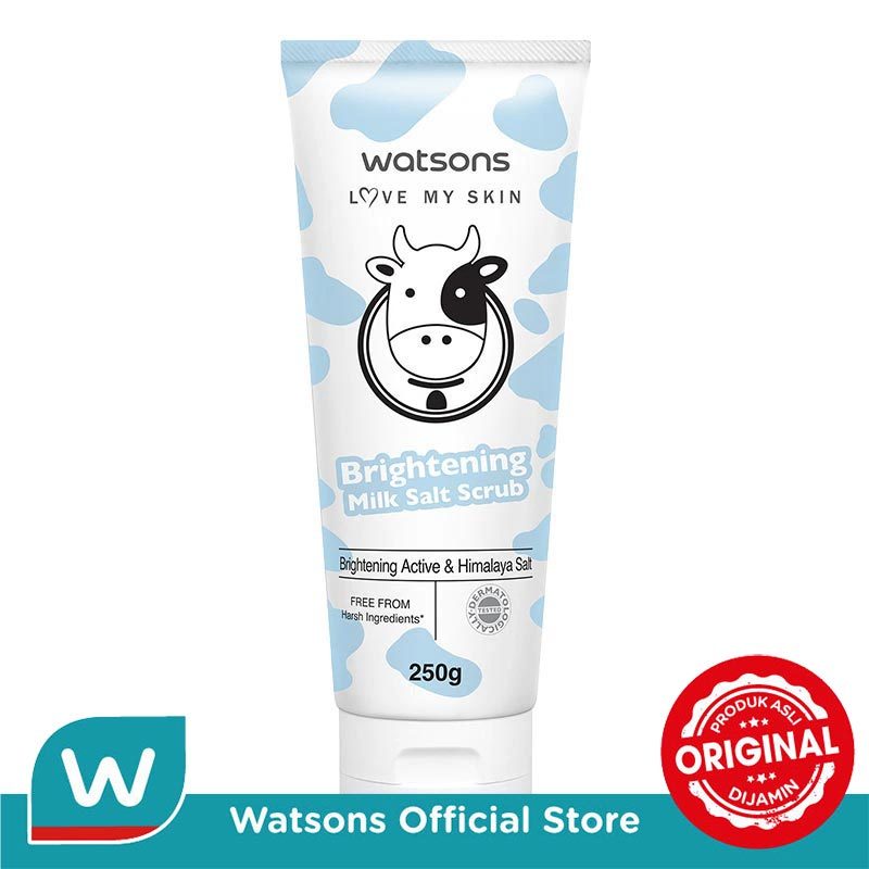 Jual WATSONS Brightening Milk Salt Scrub 250g | Shopee Indonesia