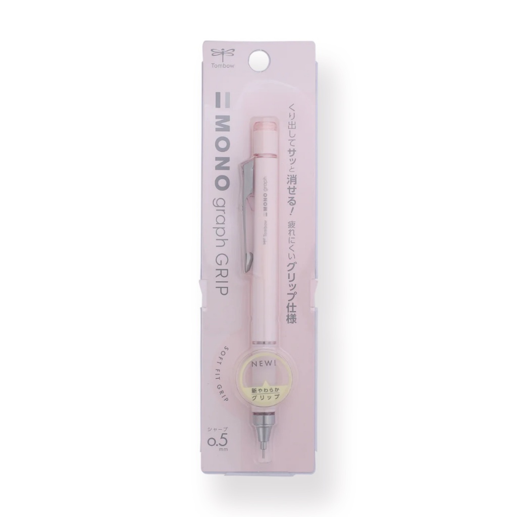 Jual Tombow Mono Graph Grip Model Grayish Colors Soft Fit Grip ...