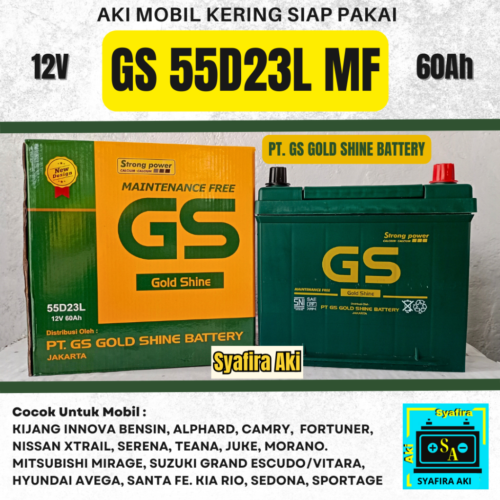 Jual AKI MOBIL INNOVA BENSIN, NISSAN JUKE, CAMRY, ALPHARD, FORTUNER