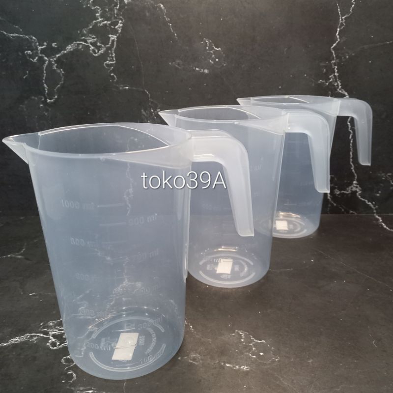 Jual Gelas Ukur 1 Liter 1000ml Gelas Takar Besar Shopee Indonesia 3440