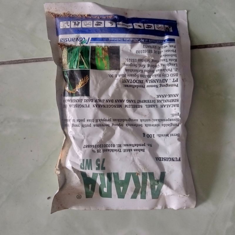 Jual Akara 100gr fungisida pestisida obat pertanian obat sawah | Shopee ...