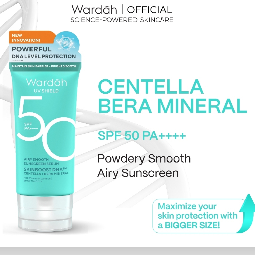 Jual Wardah UV Shield Airy Smooth Sunscreen Serum SPF 50 PA