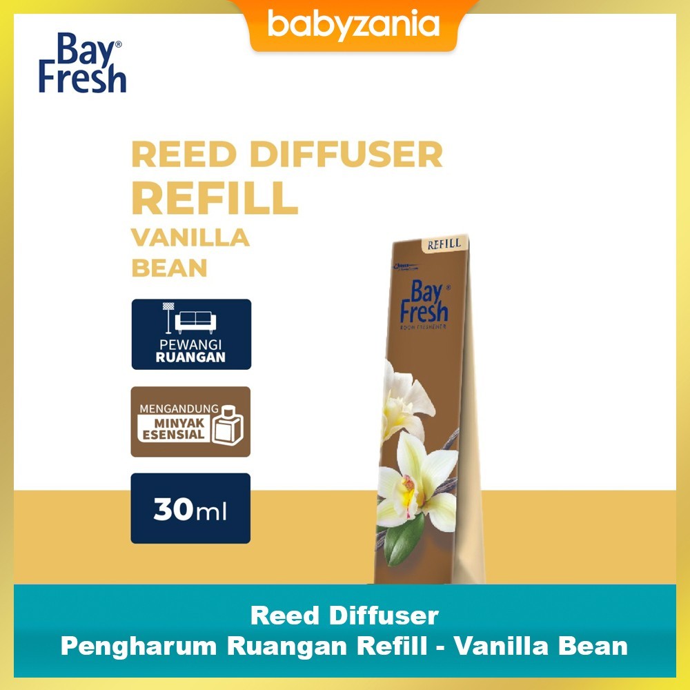 Jual Bayfresh Reed Diffuser Pengharum Ruangan Refill - Vanilla Bean ...
