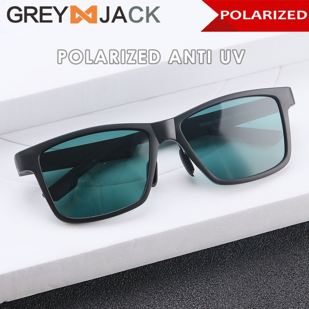 Jual Grey Jack Kacamata Hitam Sunglasses Polarized Anti Silau UV400 ...