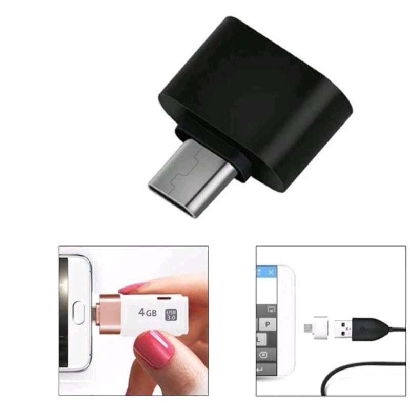 Jual otg USB V8 non kabel micro / conector to normal USB port | Shopee ...