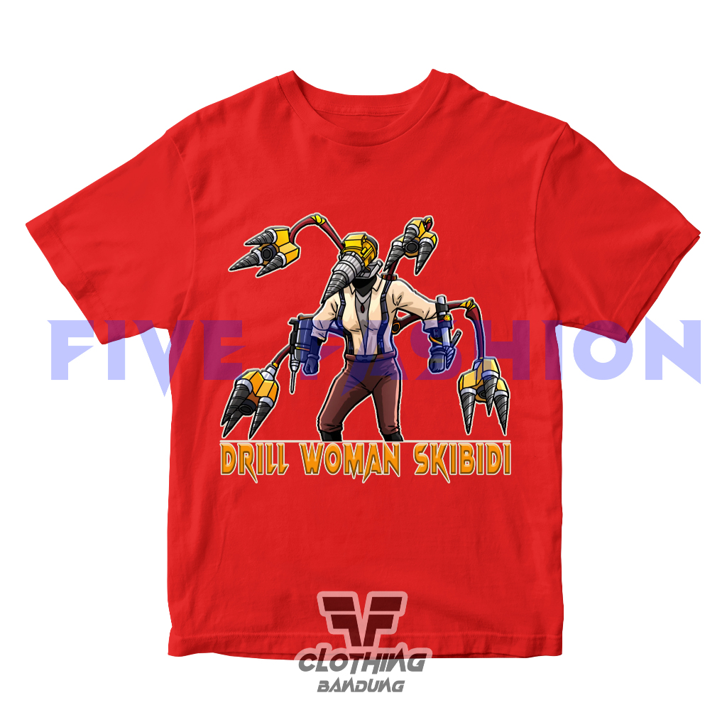 Jual BISA COD FREE NAMA KAOS ANAK MECHA TITAN LARGE DRILL WOMAN SKIBIDI  TOILET MULTIVERSE 016 | Shopee Indonesia