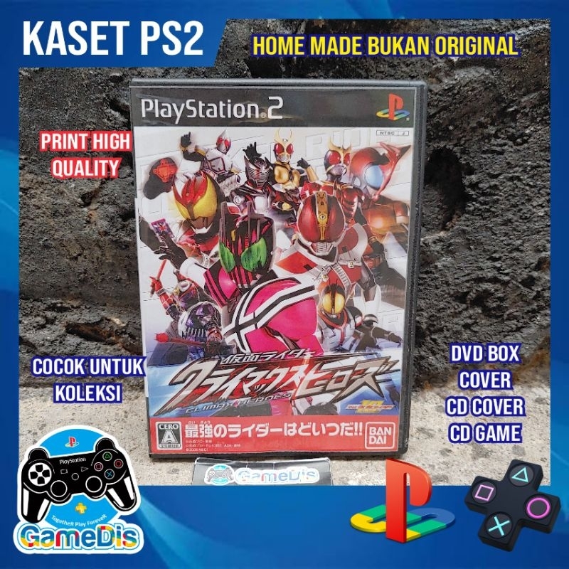 Jual PS2 Kaset Kamen Rider Climax | High Quality | Shopee Indonesia