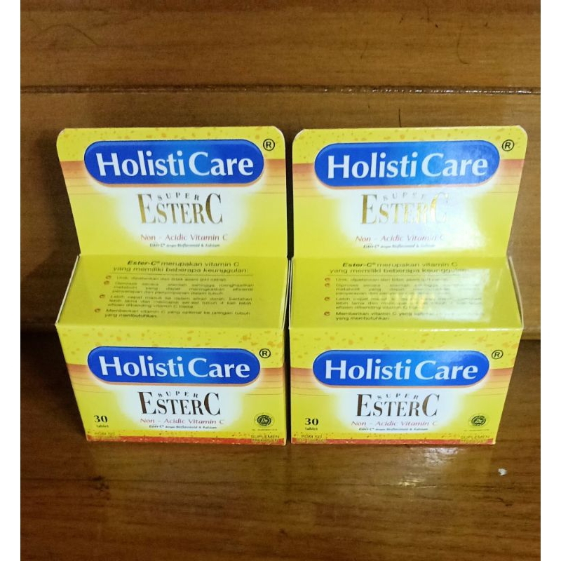 Jual Ester C HolistiCare isi 30 tablet ( harga per satuan ) Shopee